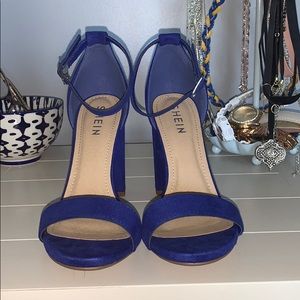 Cobalt Blue high heels!